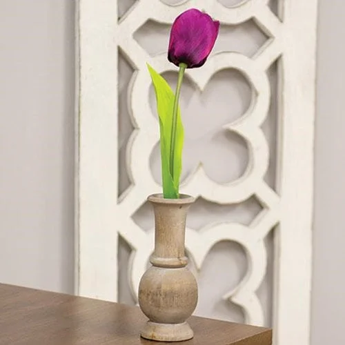 California king bed skirts for a larger bedPurple Tulip Stem 15.5"