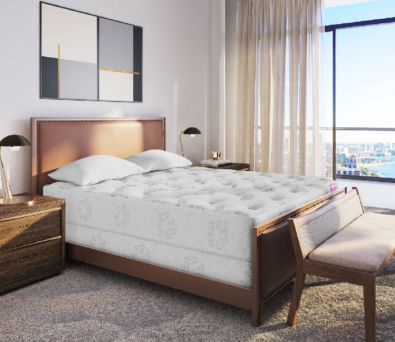 Wool - filled mattresses for natural insulation and moisture - wickingPranaSleep Dharma Luxe Plush Mattress Wool - filled mattresses for natural insulation and moisture - wickingPranaSleep Dharma Luxe Plush Mattress