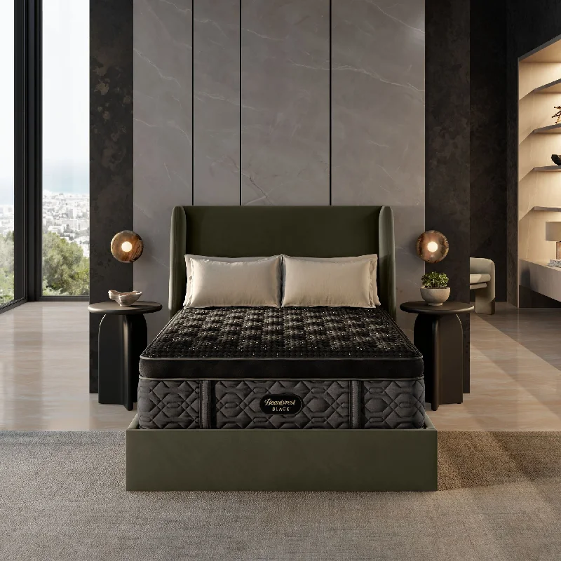 Polyester - foam mattresses for budget - friendly optionsBeautyrest Black® Series Four 17.5" Medium Summit Pillow Top Mattress Polyester - foam mattresses for budget - friendly optionsBeautyrest Black® Series Four 17.5" Medium Summit Pillow Top Mattress