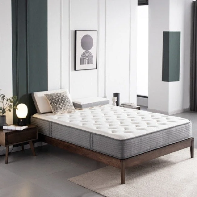 Gel - infused memory foam mattresses for cooler sleepQueen Mattress,10 Inch Hybrid Tight top Mattress, Memory Foam Pocket Spring Mattress Sleep Supportive & Pressure Relief Gel - infused memory foam mattresses for cooler sleepQueen Mattress,10 Inch Hybrid Tight top Mattress, Memory Foam Pocket Spring Mattress Sleep Supportive & Pressure Relief