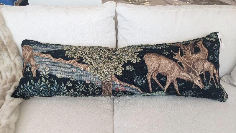 Decorative Pillows for Living Room MakeoverMystical Woodland Lumbar Pillow