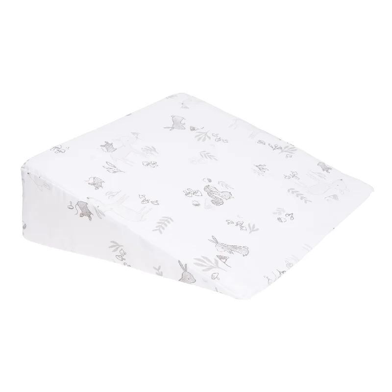 Silk Pillows for Smooth Skin and HairWedge pillow - Forest