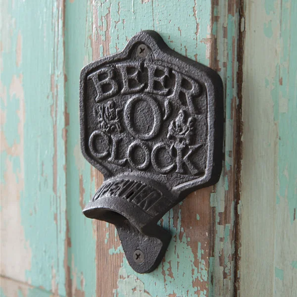 Bed skirts with a wrinkle - resistant fabricBeer O' Clock Wall Mounted Bottle Opener - Box of 2