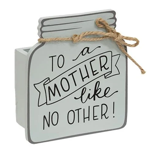 Bed skirts with a football - team - colored patternTo A Mother Like No Other Wooden Mason Jar Vase