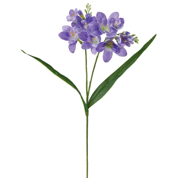 Bed skirts with a tie - back design for adjustabilityFreesias Stem - Box of 4