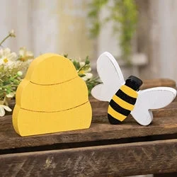 Bed skirts with a soft fleece lining for added comfort2/Set Distressed Wooden Bee & Hive Sitters Bed skirts with a soft fleece lining for added comfort2/Set Distressed Wooden Bee & Hive Sitters