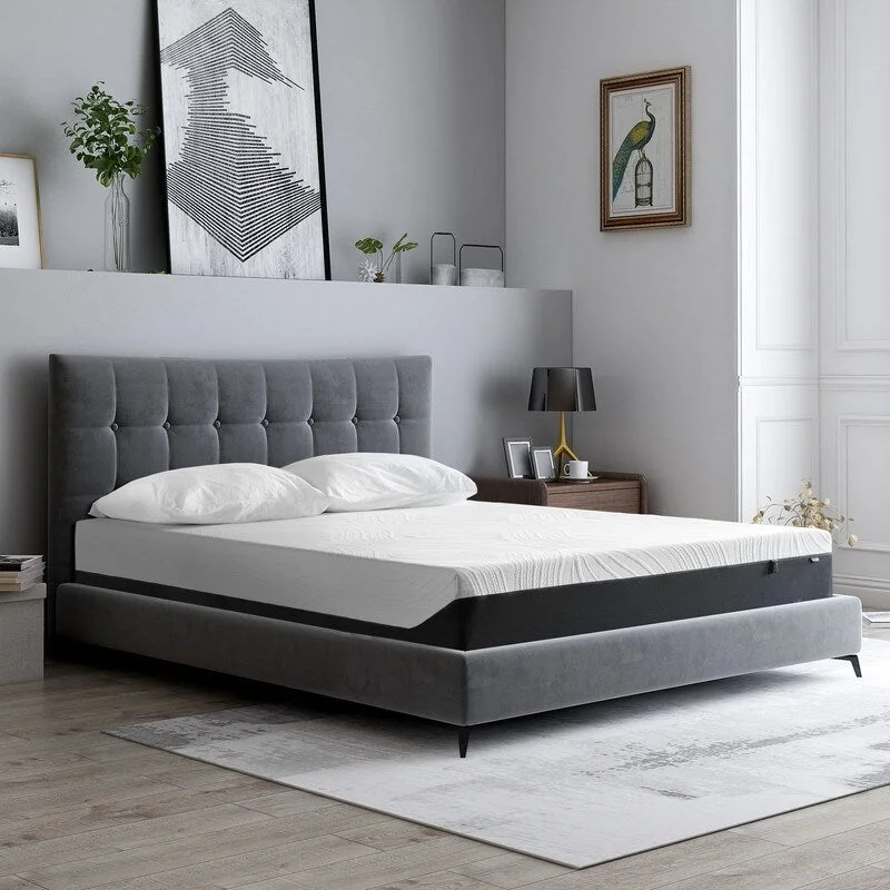 Polyester - foam mattresses for budget - friendly options10 " Gel Memory Foam Mattress,Medium Plush,Full Polyester - foam mattresses for budget - friendly options10 " Gel Memory Foam Mattress,Medium Plush,Full