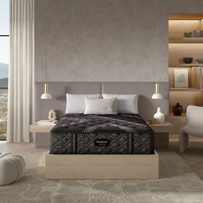 Bamboo - charcoal infused mattresses for odor absorptionBeautyrest Black® Series Two 14.25" Firm Mattress Bamboo - charcoal infused mattresses for odor absorptionBeautyrest Black® Series Two 14.25" Firm Mattress