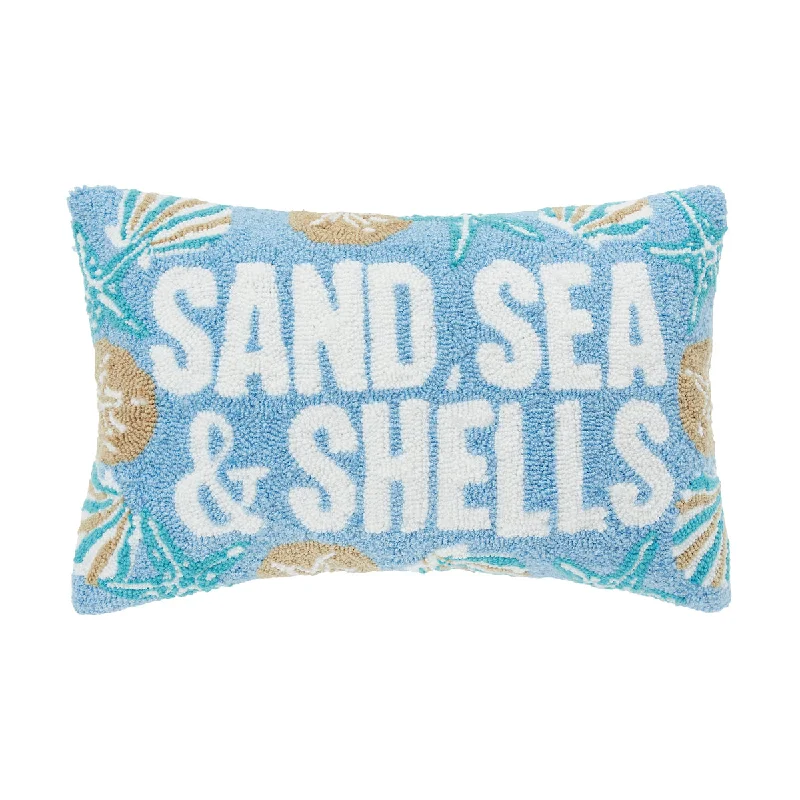 Bolster Pillows for Sofa DecorationSea Sand & Shells Pillow