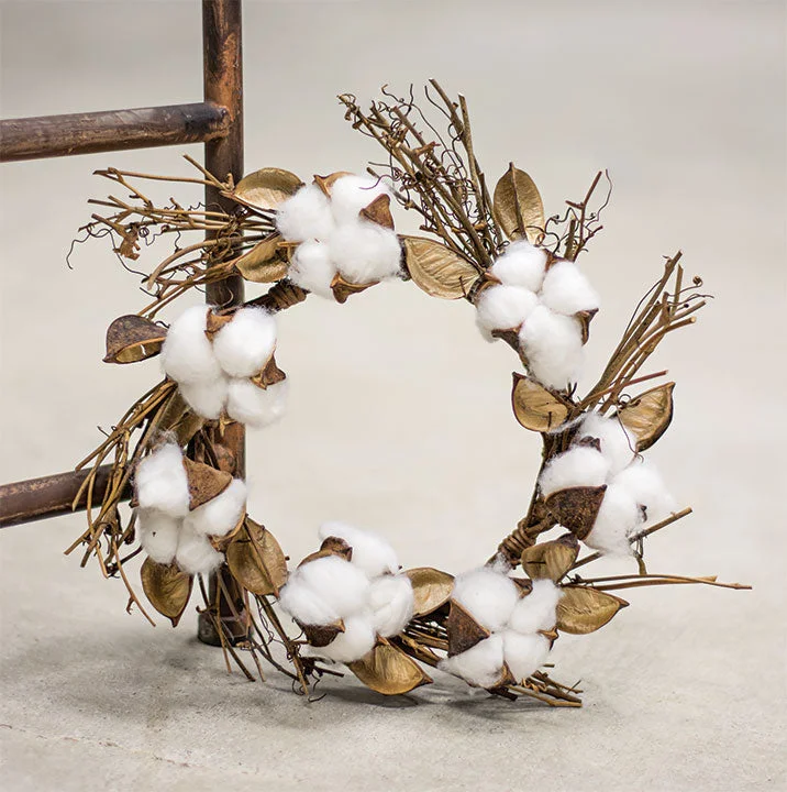 Bed skirts in pastel shades for a delicate lookCotton and Twig Candle Ring