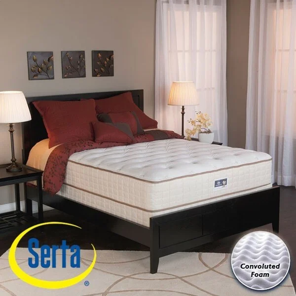 Memory foam mattresses for pressure relief and contouringSerta Alleene Plush King-size Mattress and Box Spring Set
