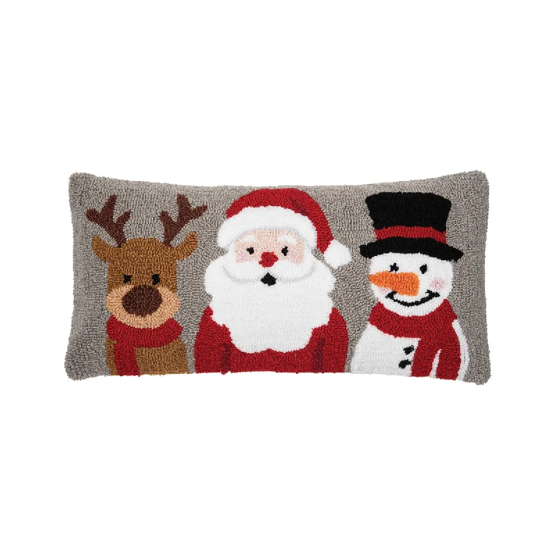 Travel Pillows for Long JourneysChristmas Buddies Trio Pillow