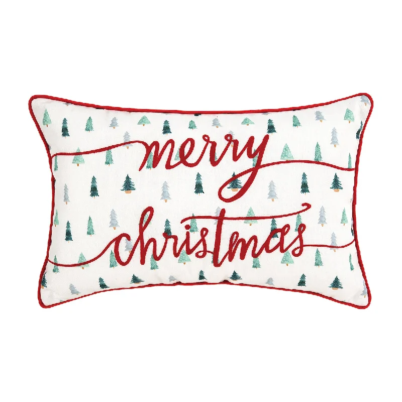 Square Pillows for Modern Home DecorTree Holiday Pillow