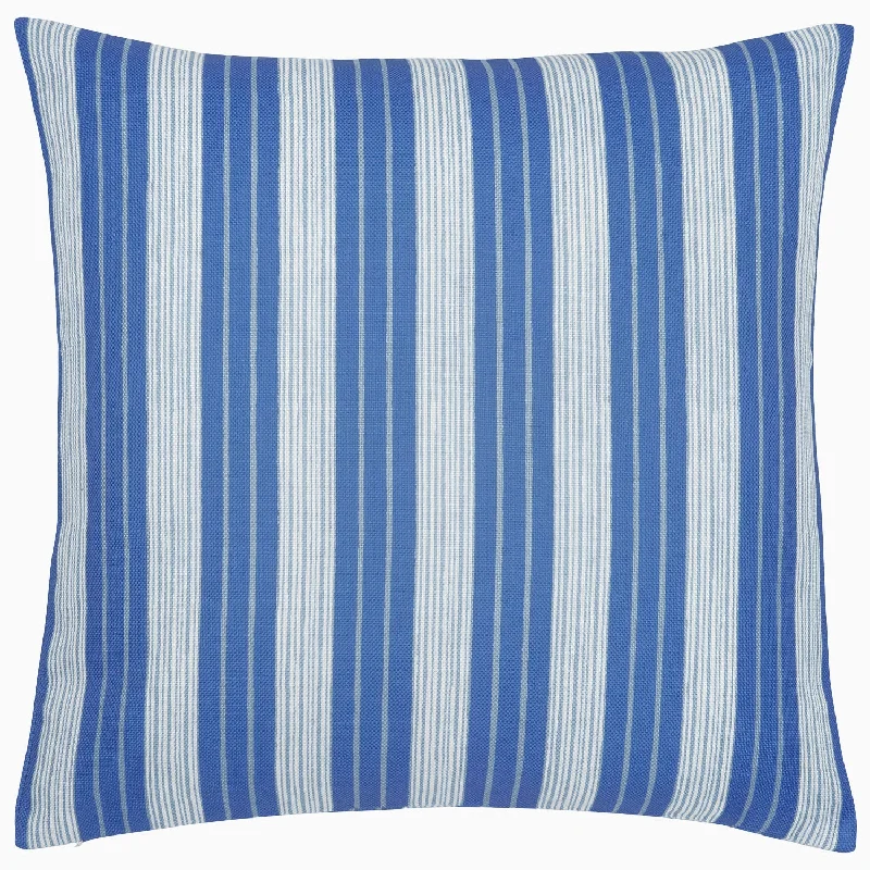 Hypoallergenic Pillows for Allergy SufferersVintage Stripe Azure Outdoor Decorative Pillow