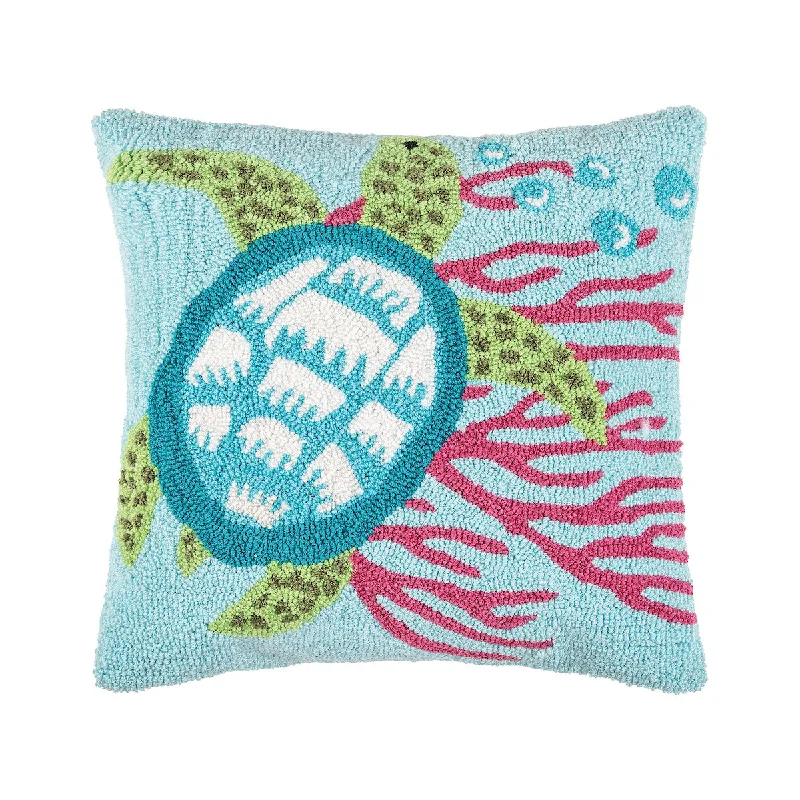Cotton Pillows for Natural ComfortCoral & Turtle Pillow