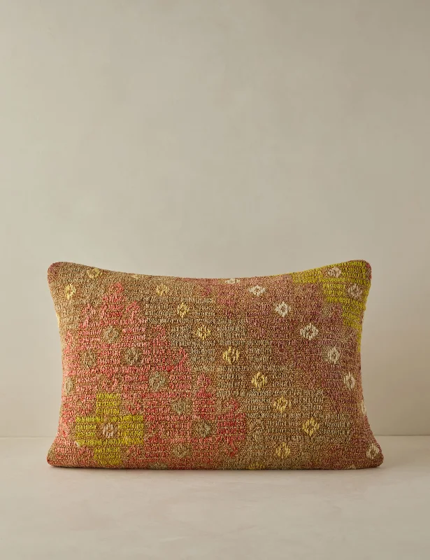 Cooling Pillows for Hot SleepersVintage Lumbar Pillow No. 46, 16" x 24"