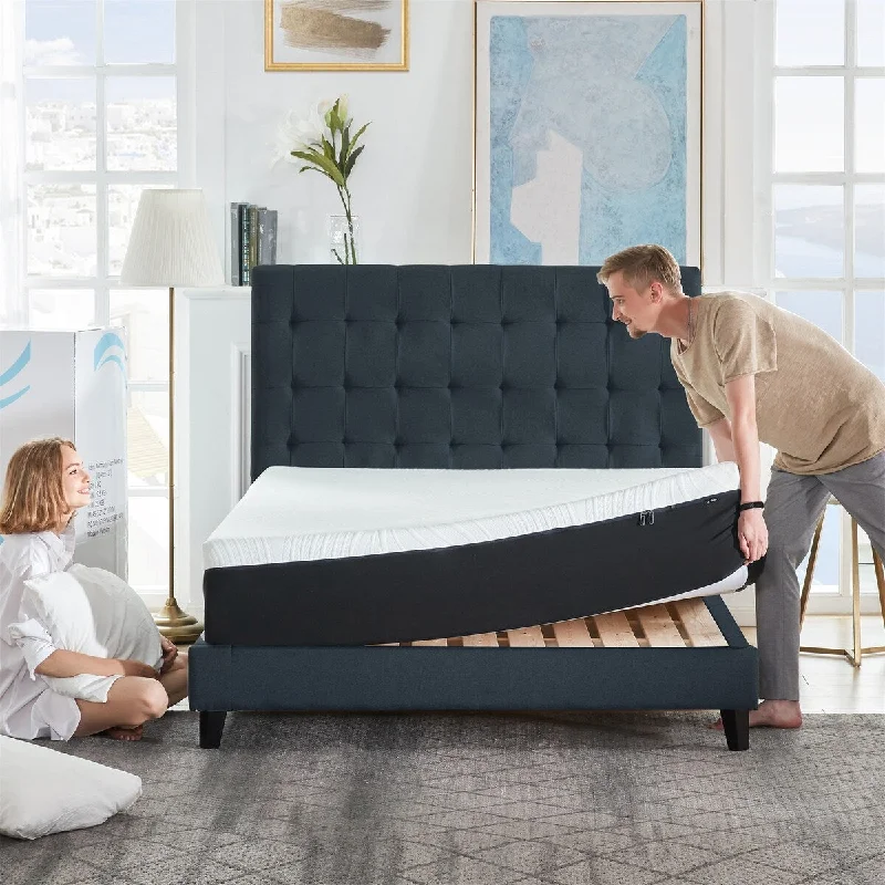 Memory foam mattresses for pressure relief and contouring10 Inches Gel Memory Foam Mattress(Queen) Memory foam mattresses for pressure relief and contouring10 Inches Gel Memory Foam Mattress(Queen)