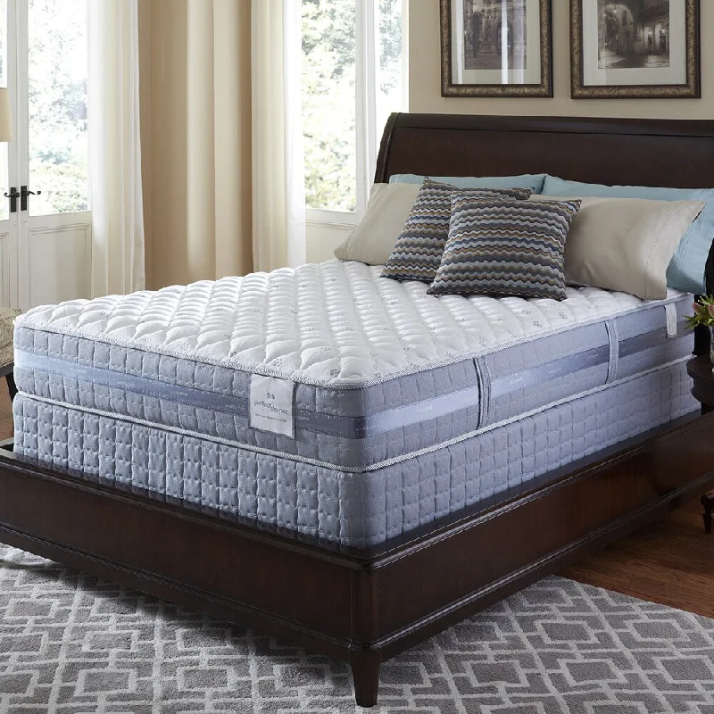 Wool - filled mattresses for natural insulation and moisture - wickingSerta Perfect Sleeper Resolution Firm King-size Mattress and Foundation Set