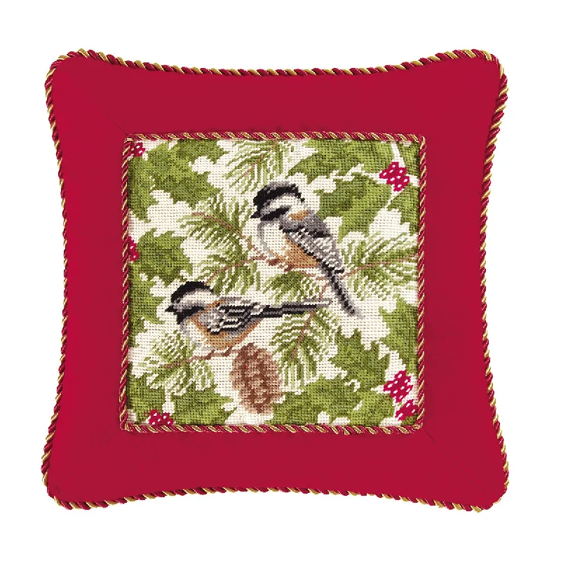 Decorative Pillows for Living Room MakeoverChickadee Pillow with  Cord